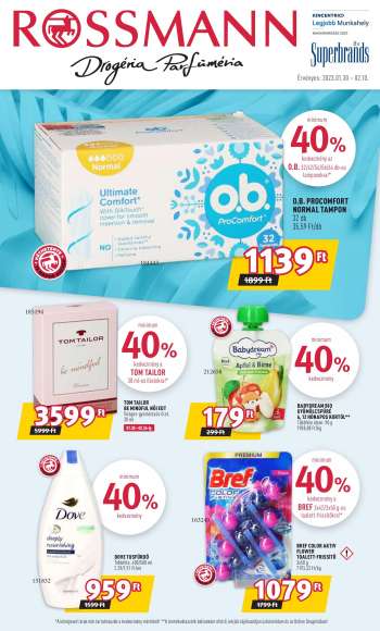 Újság Rossmann - 2023.01.30 - 2023.02.10.