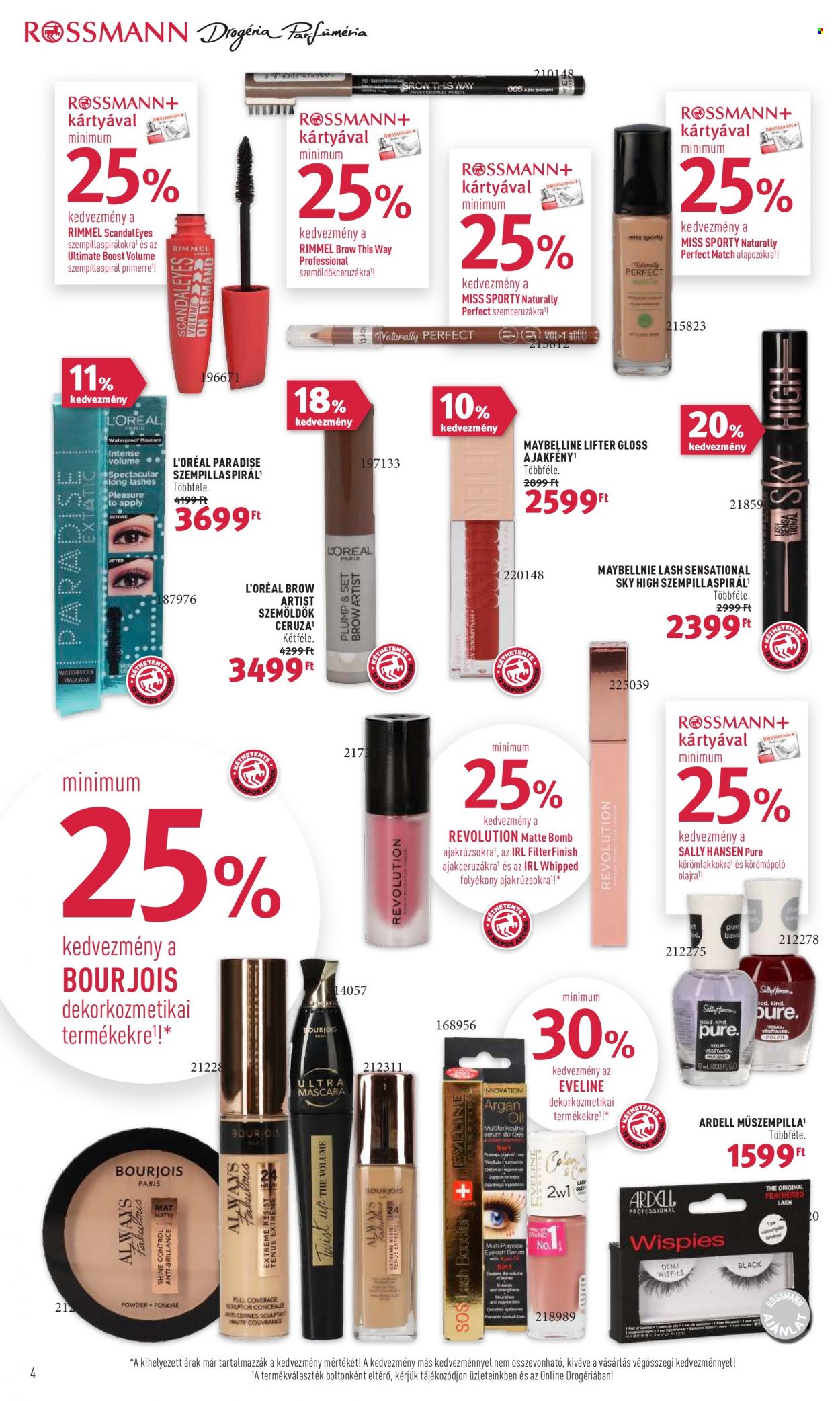 Rossmann akciós újságok - 2023.01.30 - 2023.02.10. Oldal 4