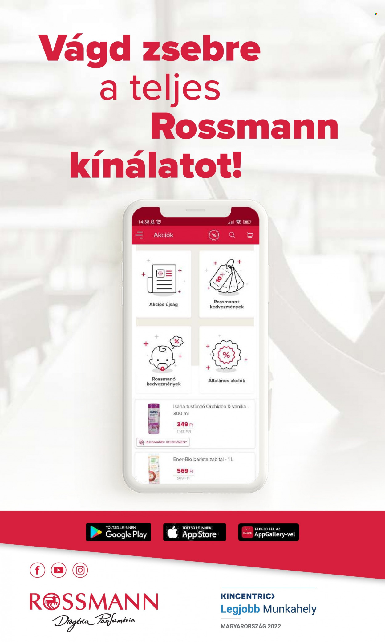 Rossmann akciós újságok - 2023.01.30 - 2023.02.10. Oldal 18