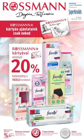 Újság Rossmann - 2023.01.30 - 2023.02.10.