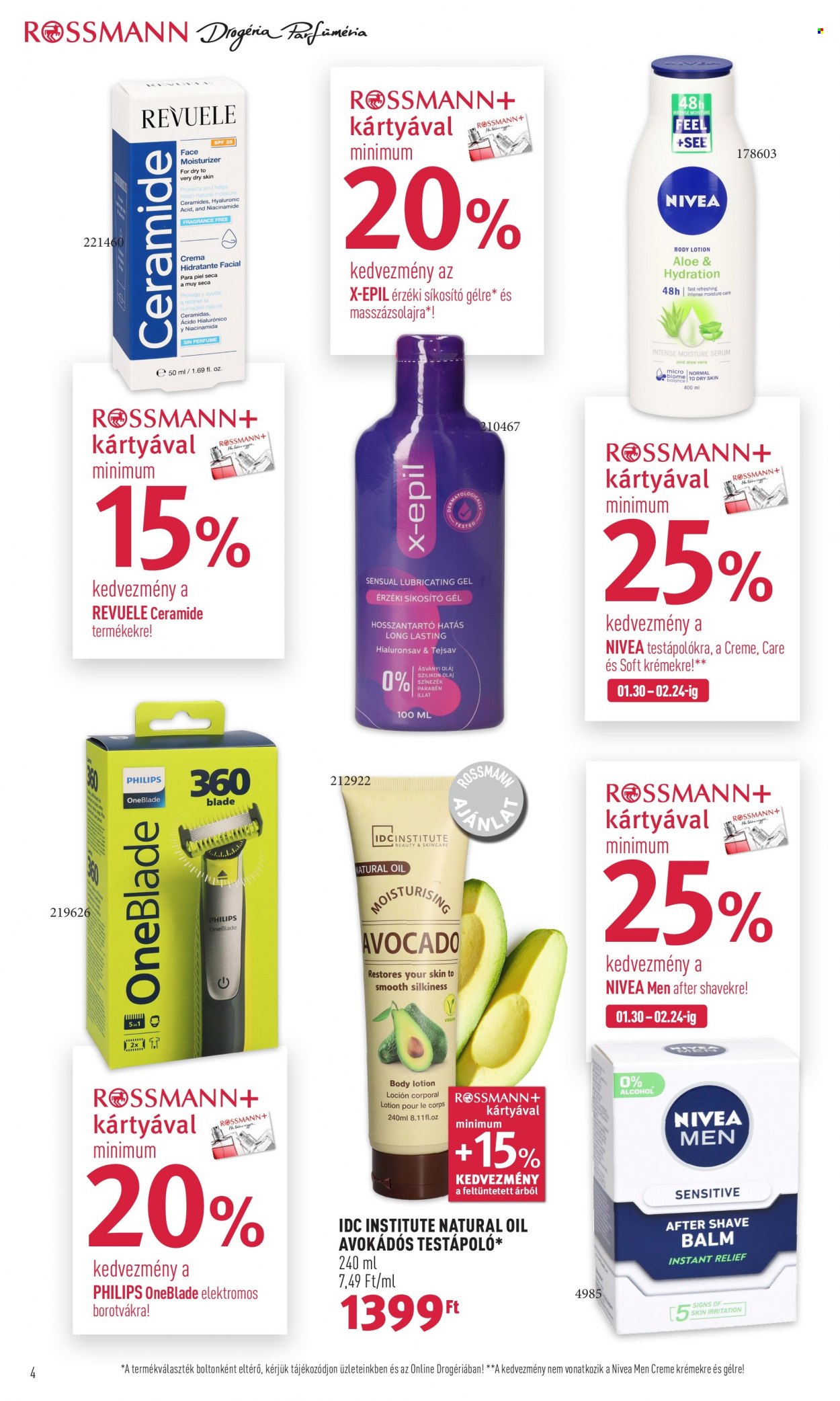 Rossmann akciós újságok - 2023.01.30 - 2023.02.10. Oldal 4