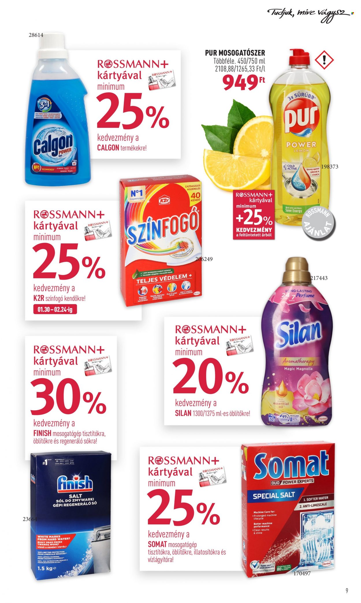 Rossmann akciós újságok - 2023.01.30 - 2023.02.10. Oldal 9
