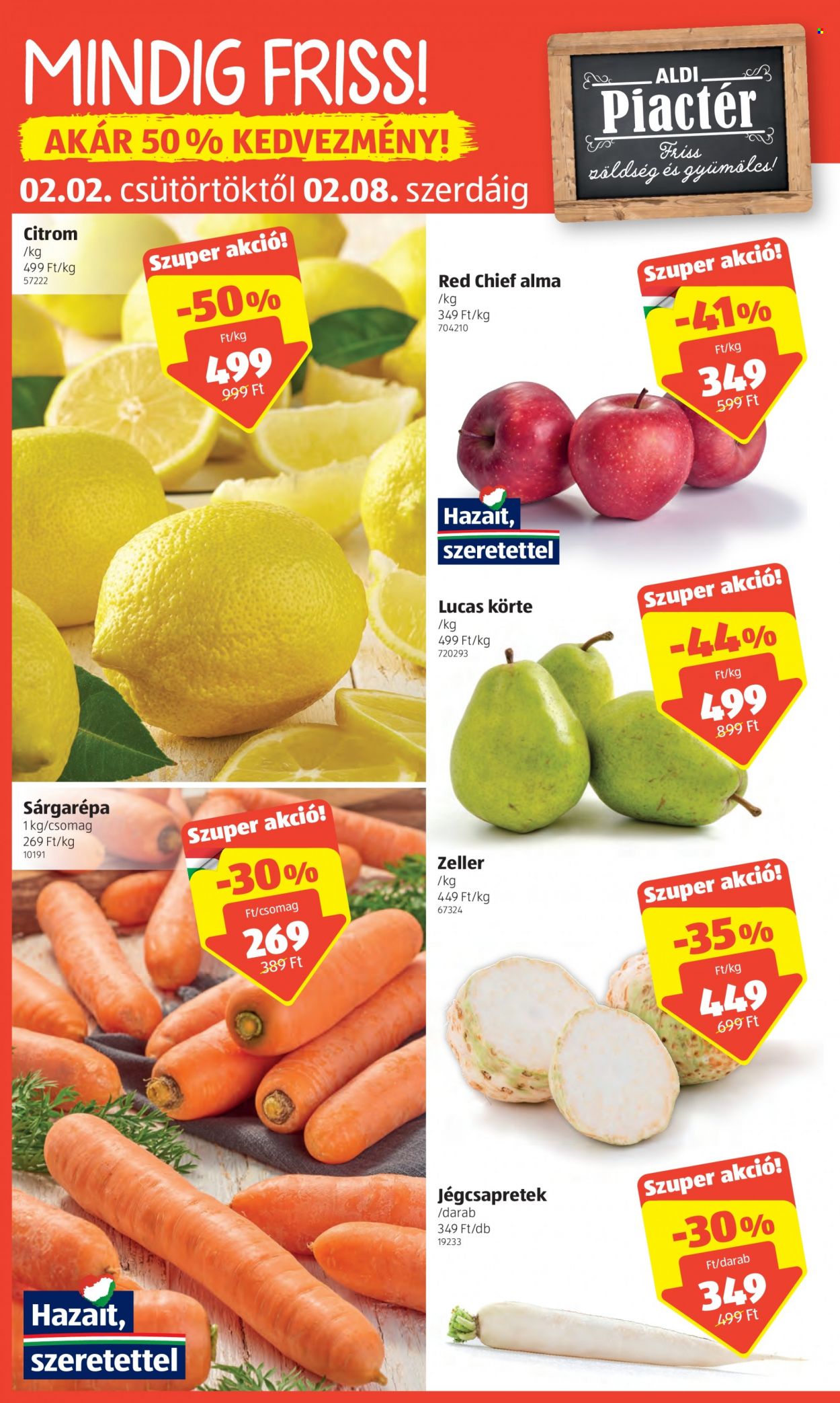 Aldi akciós újságok - 2023.02.02 - 2023.02.08. Oldal 2