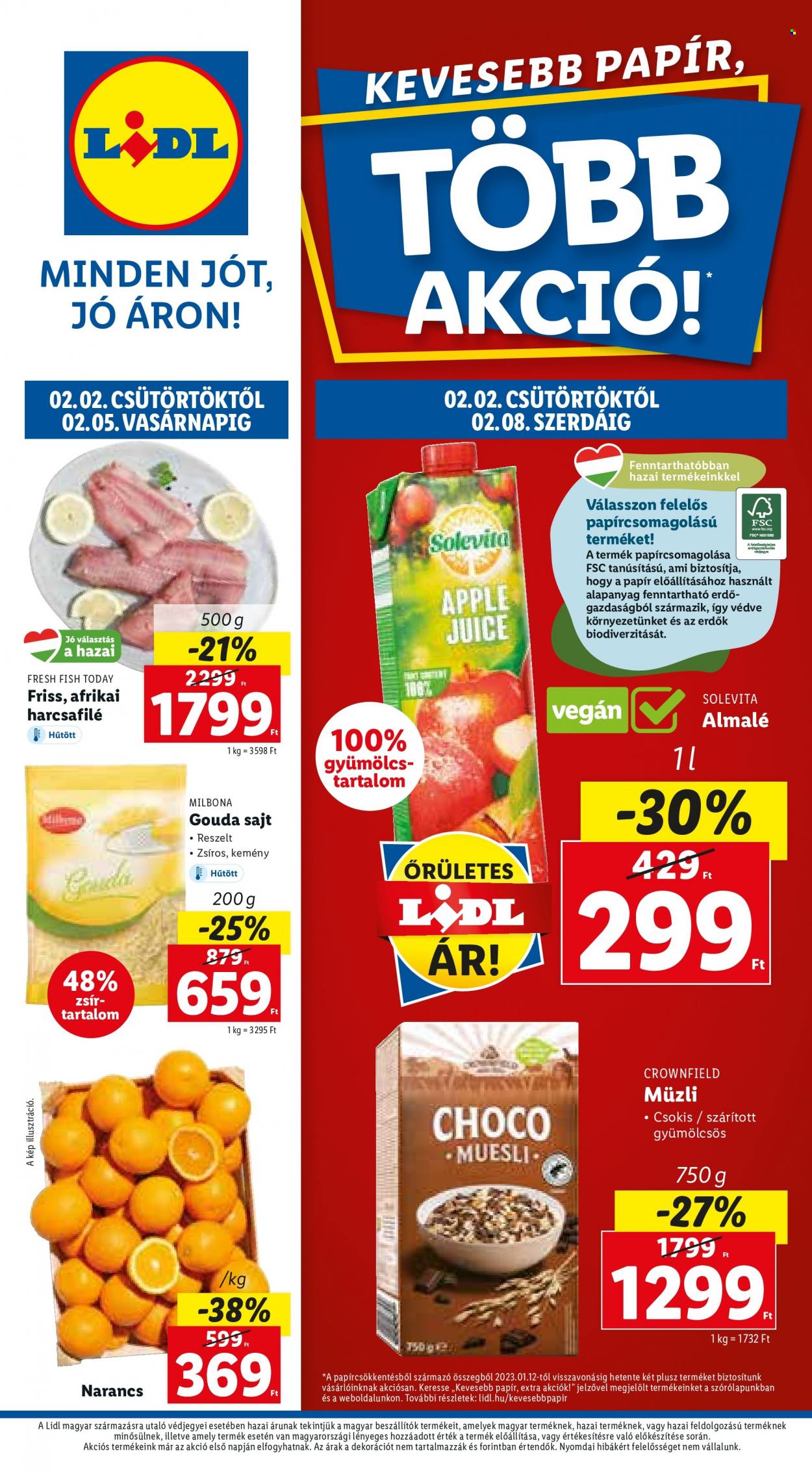 Lidl akciós újságok - 2023.02.02 - 2023.02.08. Oldal 1