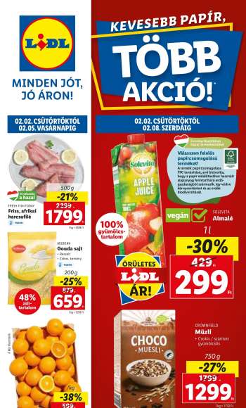 Újság Lidl - 2023.02.02 - 2023.02.08.