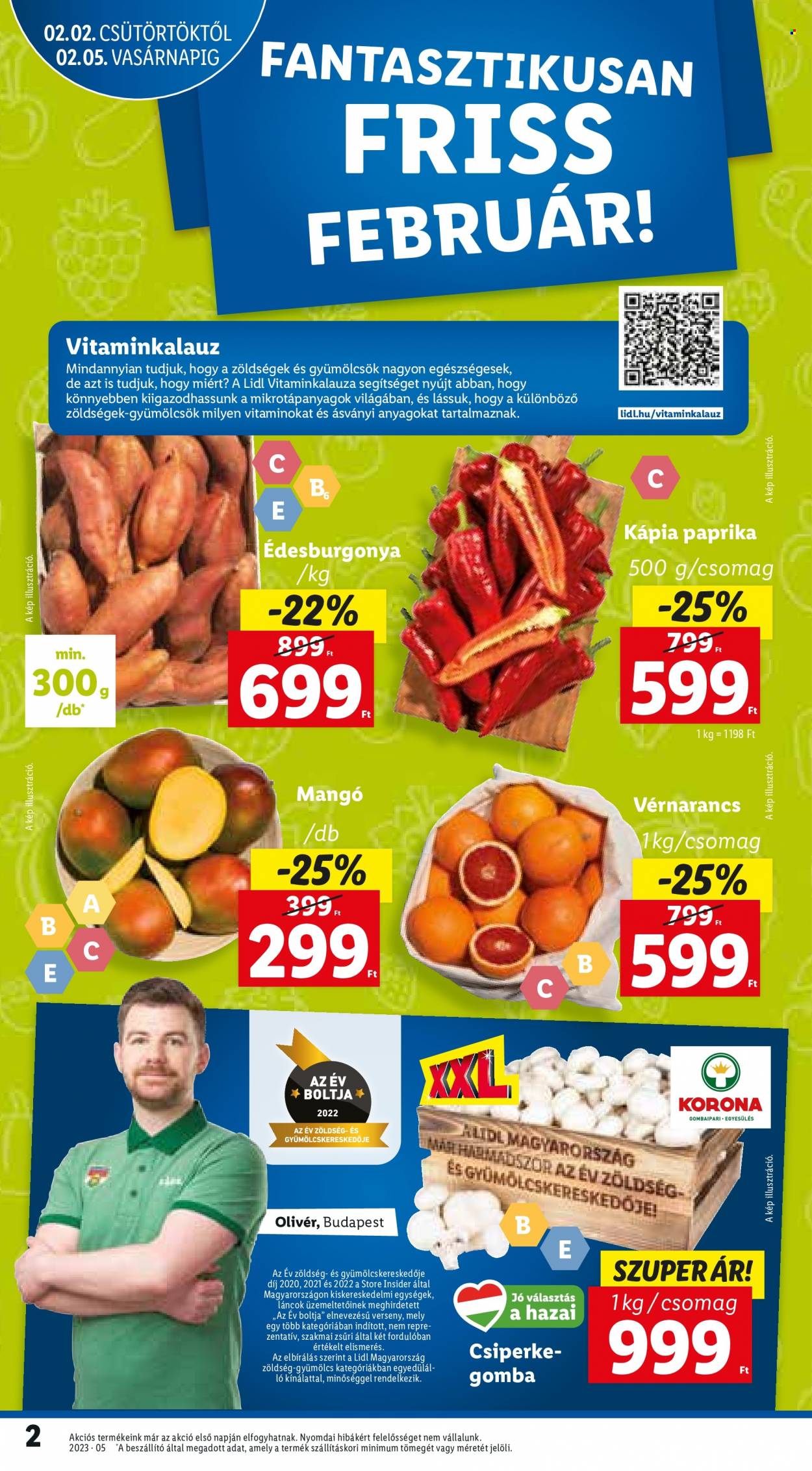 Lidl akciós újságok - 2023.02.02 - 2023.02.08. Oldal 2