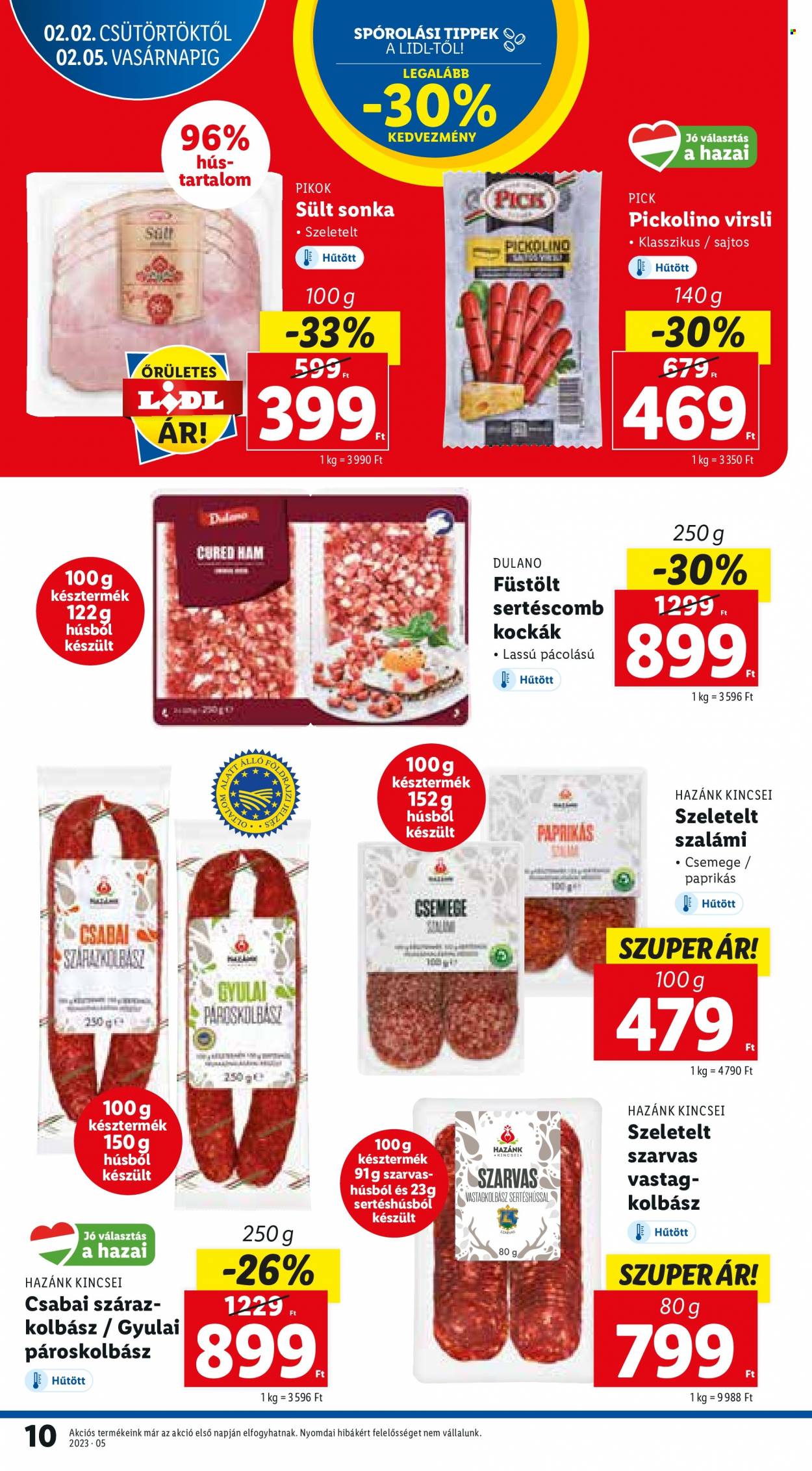 Lidl akciós újságok - 2023.02.02 - 2023.02.08. Oldal 10