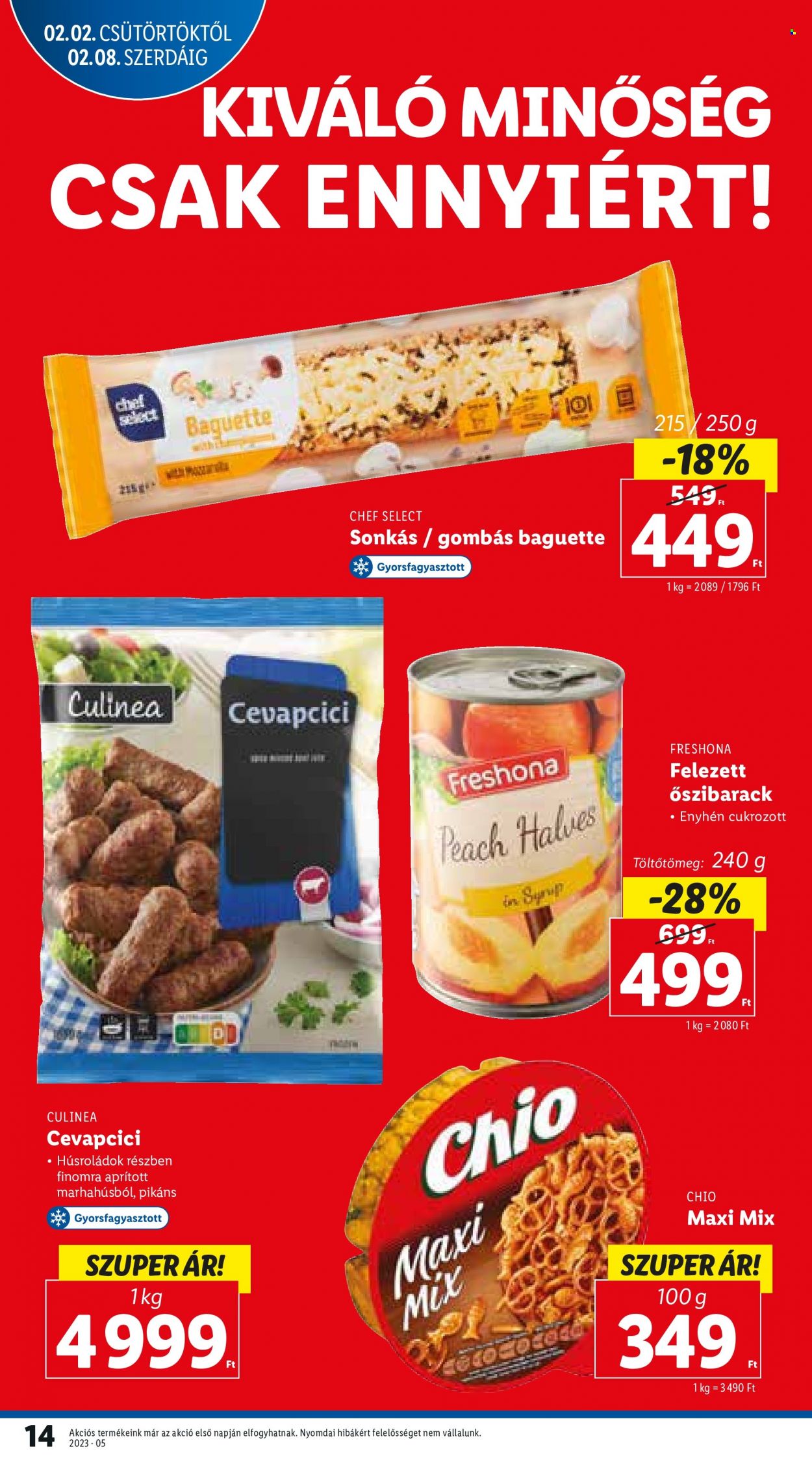 Lidl akciós újságok - 2023.02.02 - 2023.02.08. Oldal 14