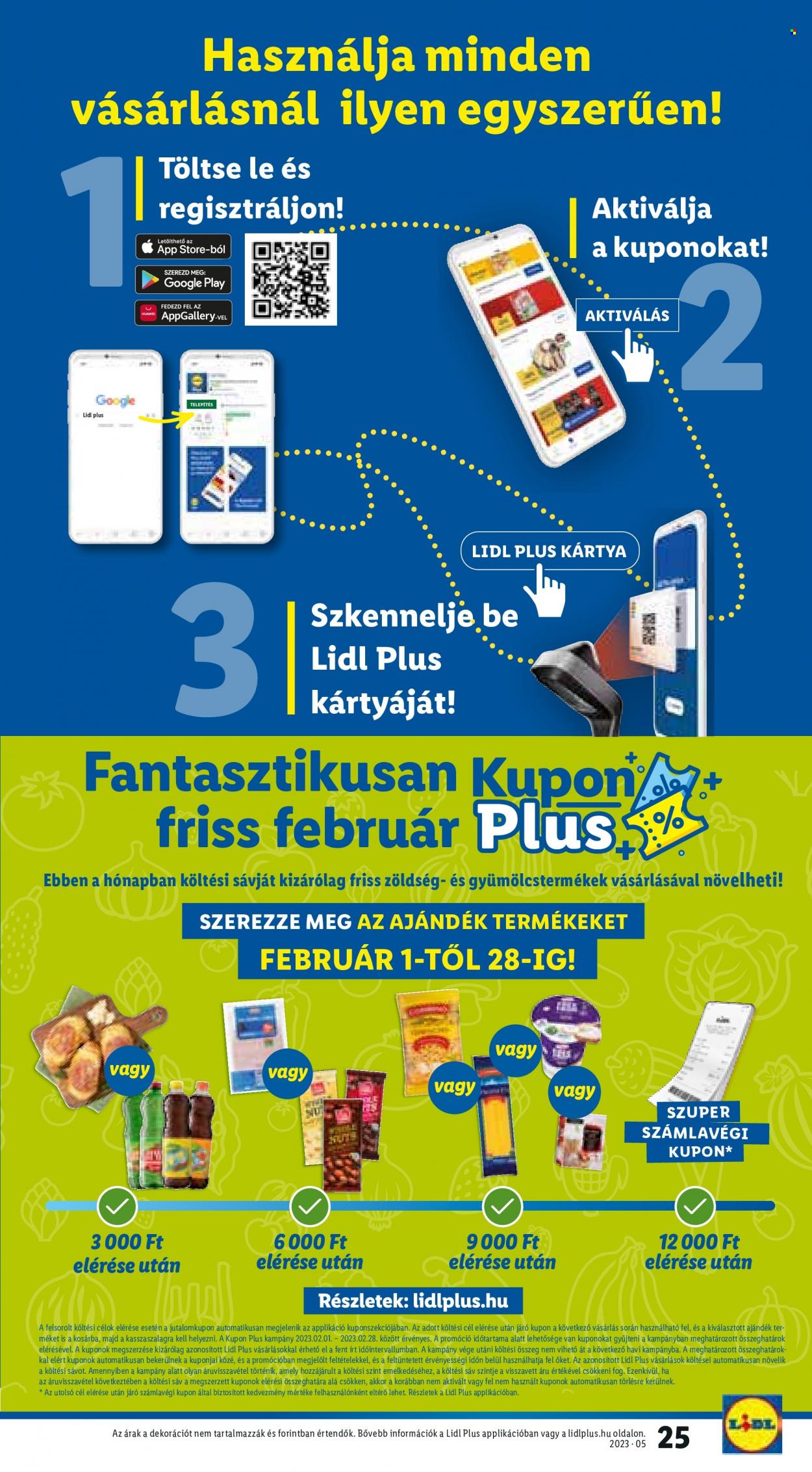 Lidl akciós újságok - 2023.02.02 - 2023.02.08. Oldal 25