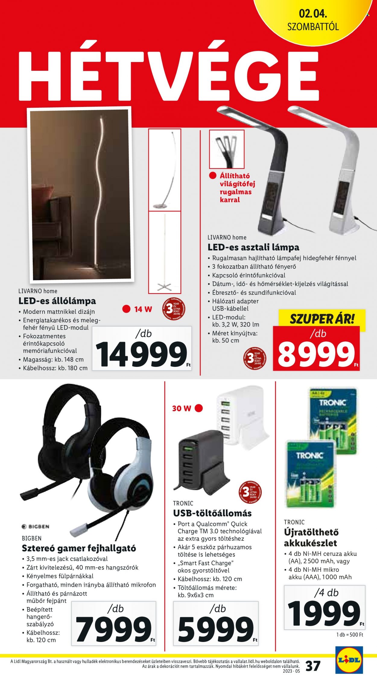 Lidl akciós újságok - 2023.02.02 - 2023.02.08. Oldal 37