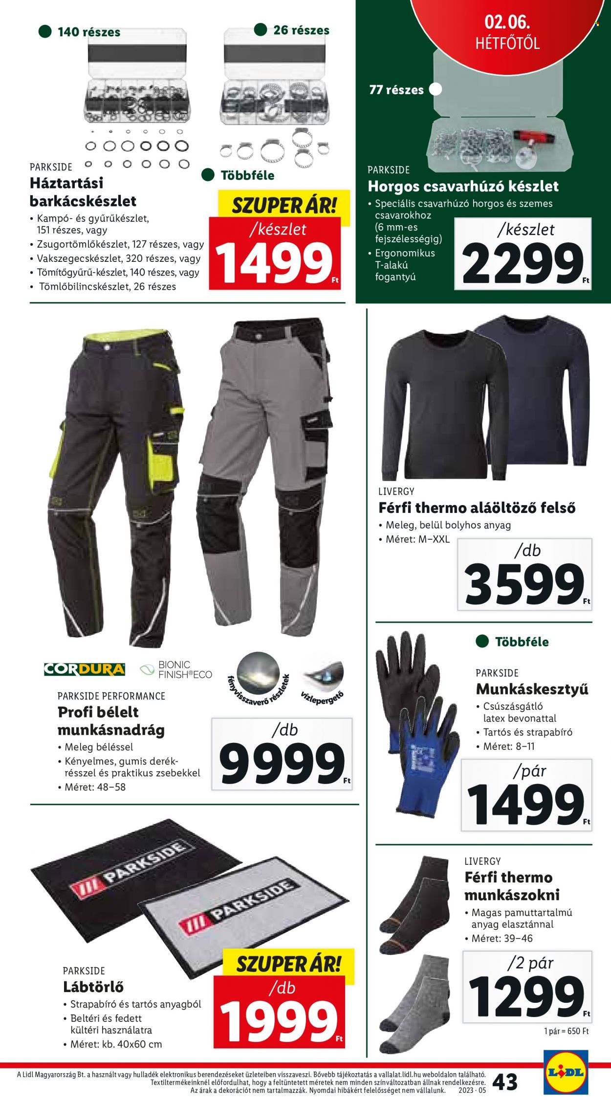 Lidl akciós újságok - 2023.02.02 - 2023.02.08. Oldal 43