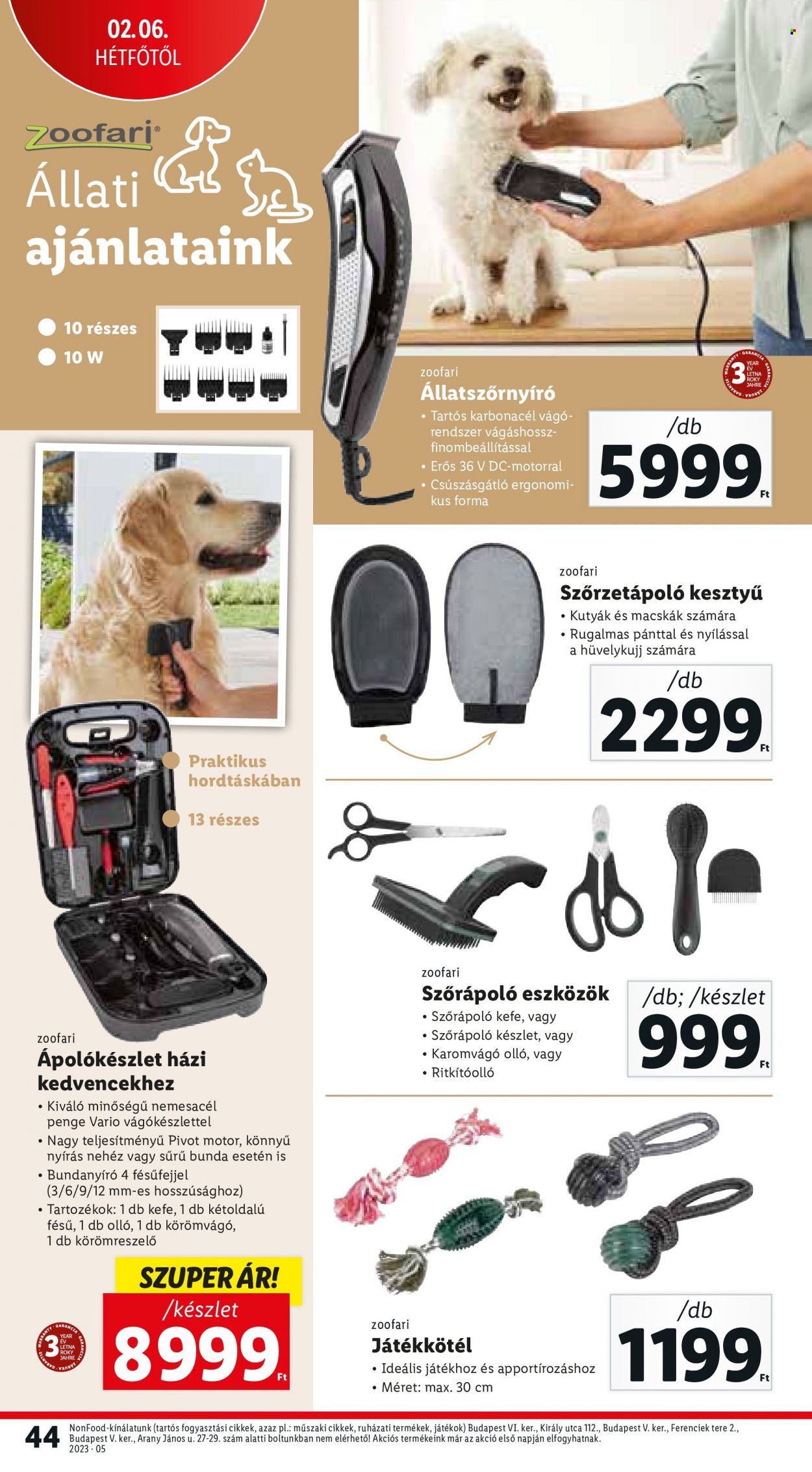 Lidl akciós újságok - 2023.02.02 - 2023.02.08. Oldal 44