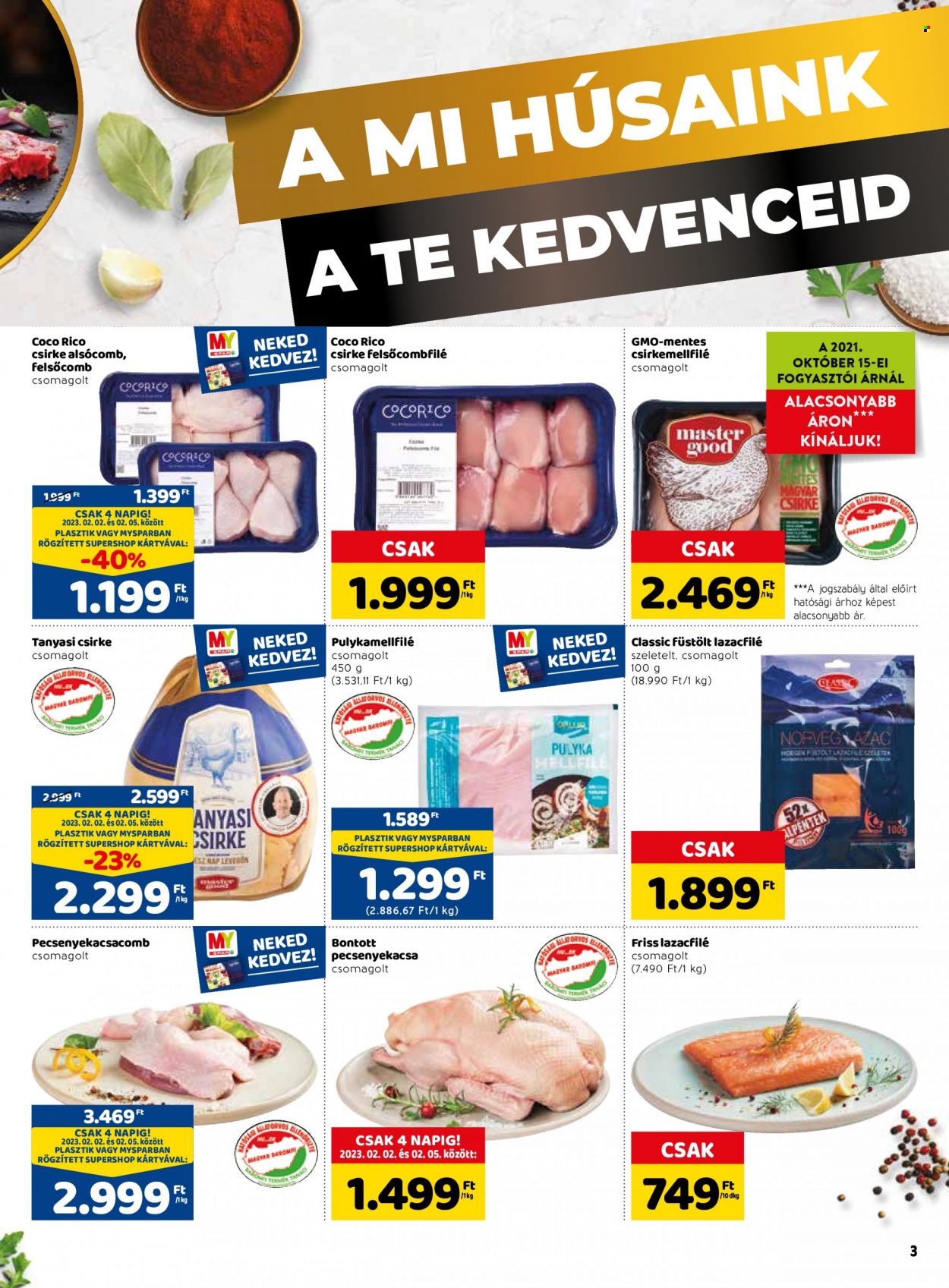 SPAR akciós újságok - 2023.02.02 - 2023.02.08. Oldal 3