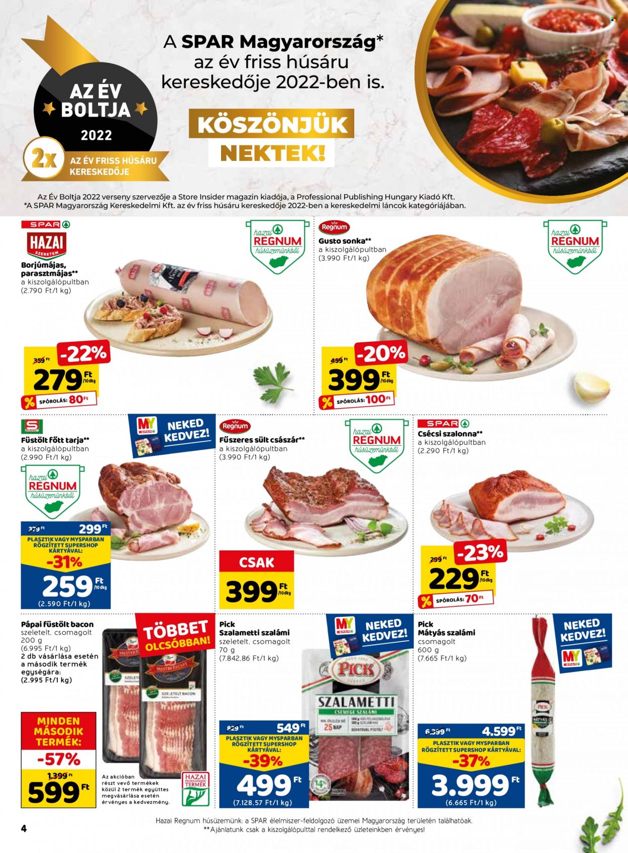 SPAR akciós újságok - 2023.02.02 - 2023.02.08. Oldal 6