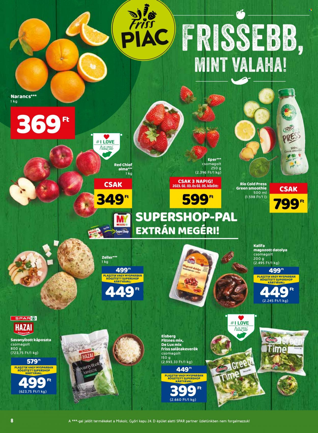 SPAR akciós újságok - 2023.02.02 - 2023.02.08. Oldal 10
