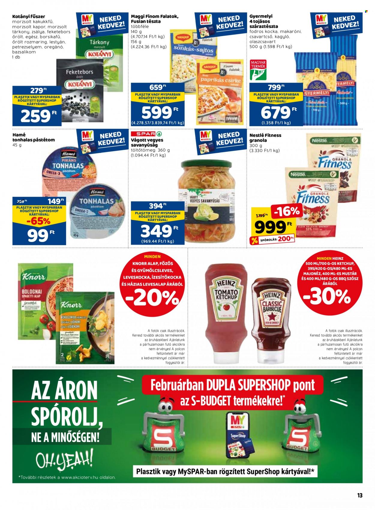 SPAR akciós újságok - 2023.02.02 - 2023.02.08. Oldal 19
