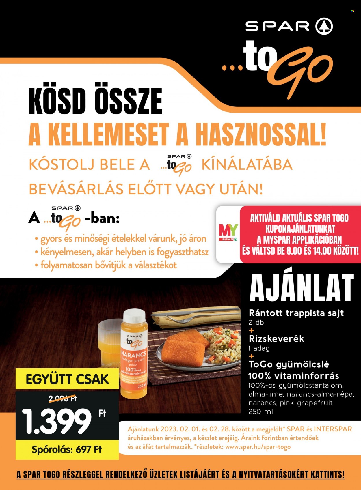 SPAR akciós újságok - 2023.02.02 - 2023.02.08. Oldal 31