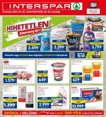 Újság INTERSPAR - 2023.02.02 - 2023.02.08.