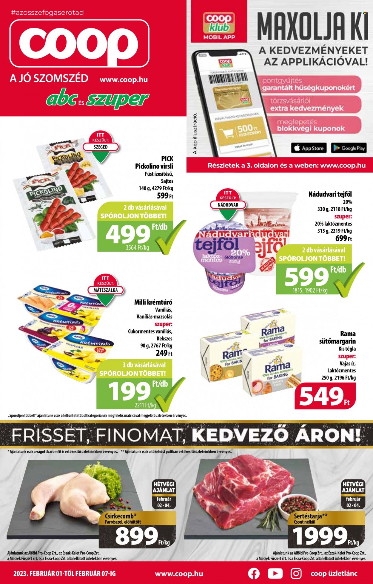 Coop akciós újságok - 2023.02.01 - 2023.02.07. Oldal 1