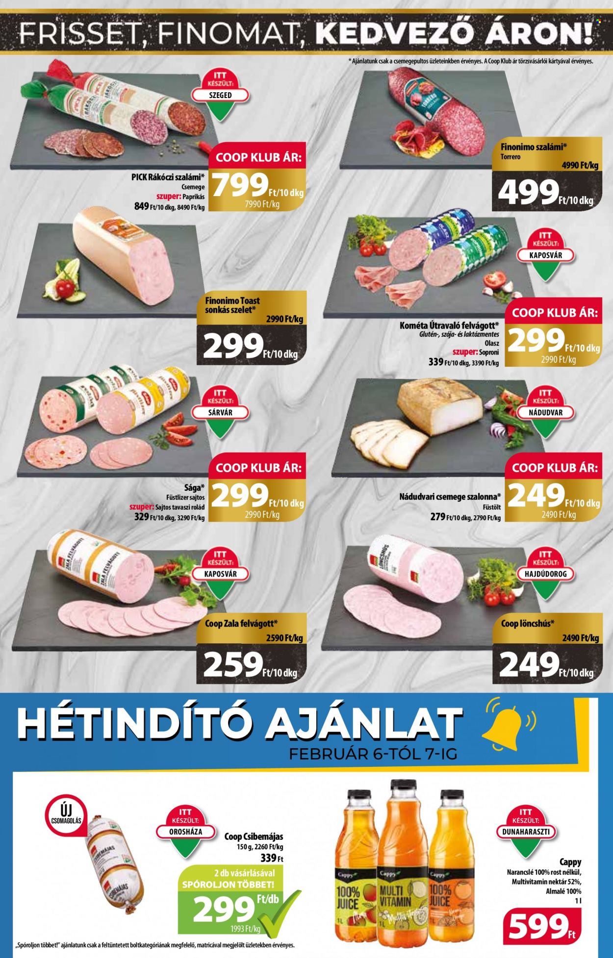 Coop akciós újságok - 2023.02.01 - 2023.02.07. Oldal 2