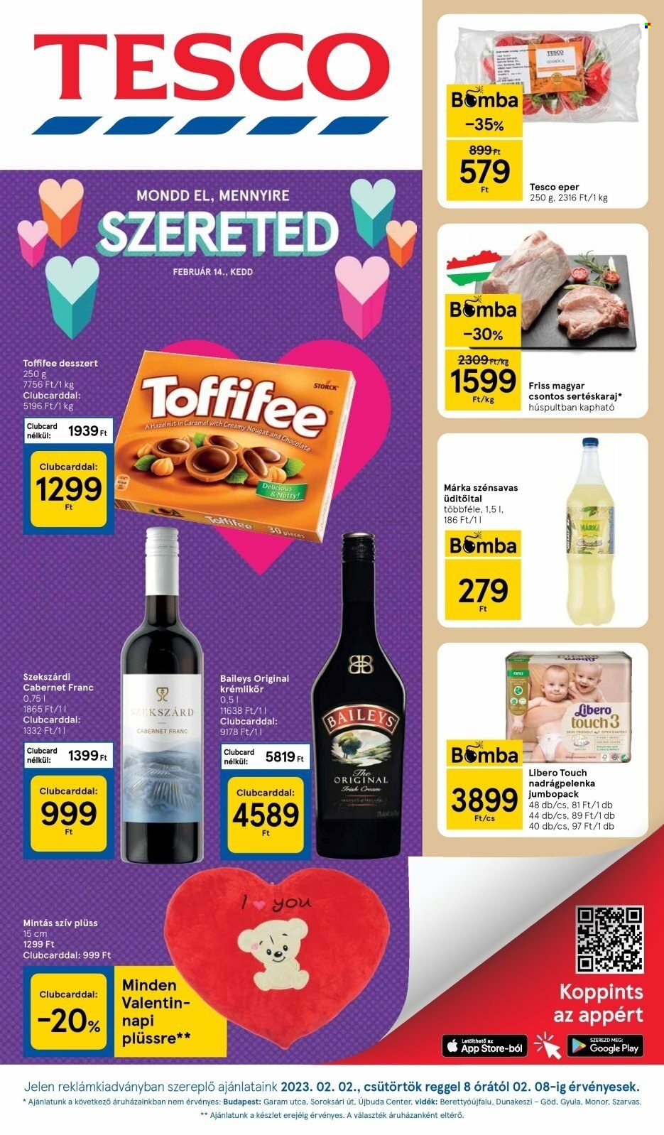 TESCO akciós újságok - 2023.02.02 - 2023.02.08. Oldal 1