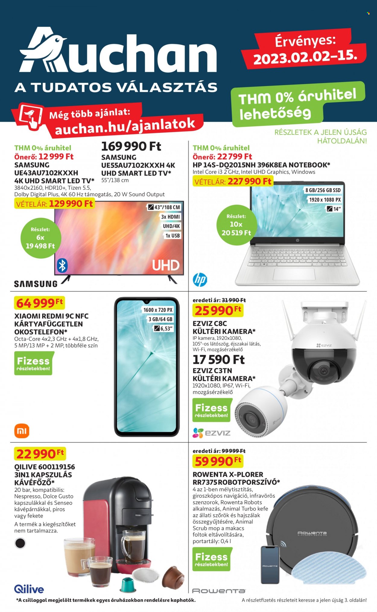 Auchan akciós újságok - 2023.02.02 - 2023.02.15. Oldal 1