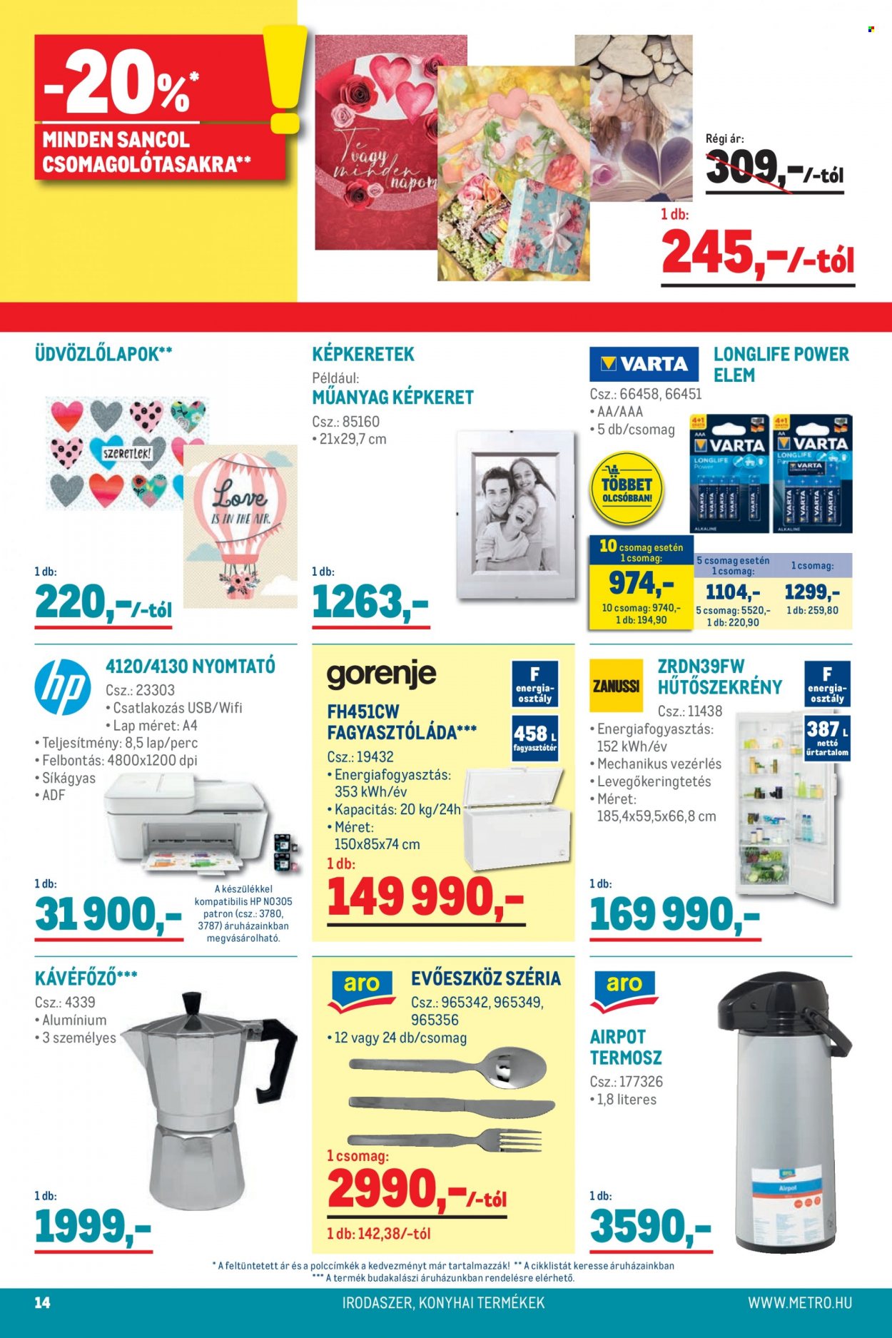 Metro akciós újságok - 2023.02.01 - 2023.02.14. Oldal 14