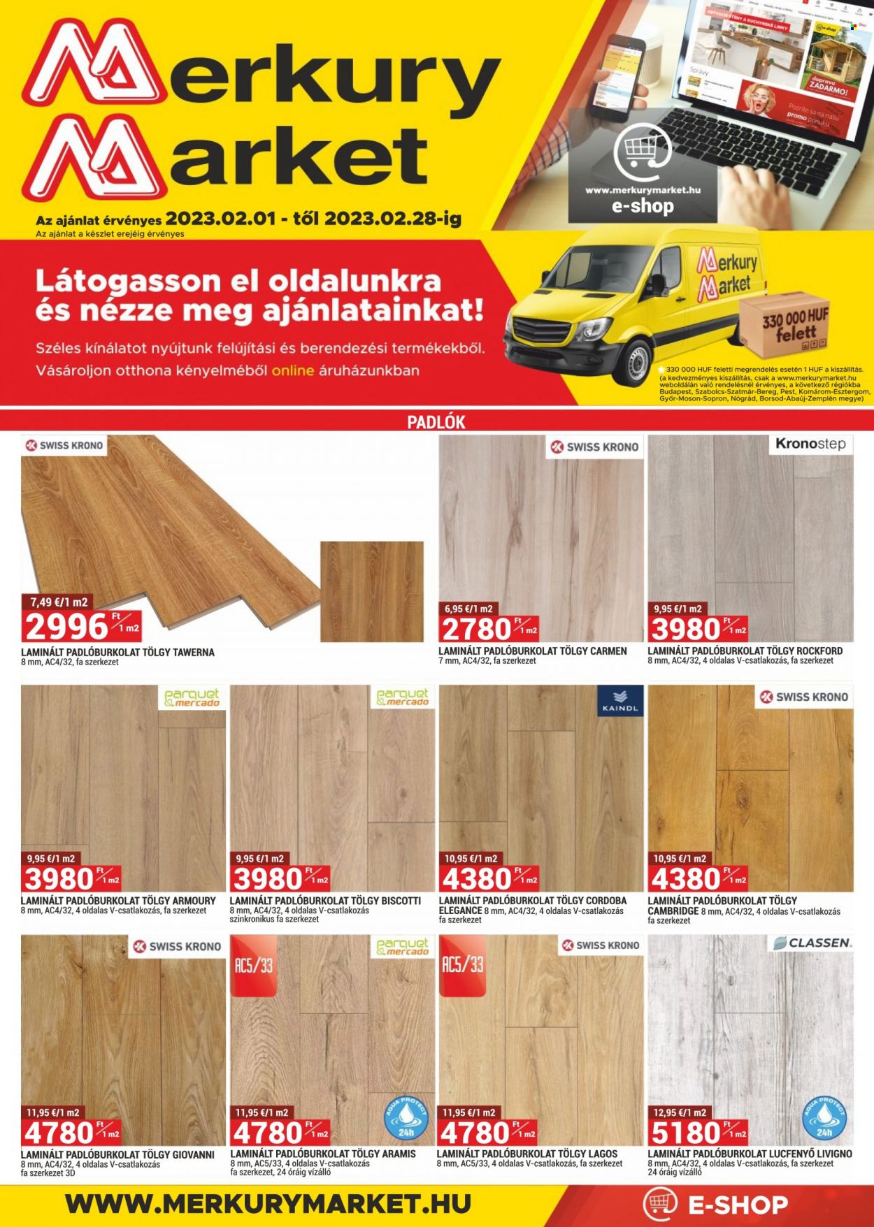 Merkury Market akciós újságok - 2023.02.01 - 2023.02.28. Oldal 1