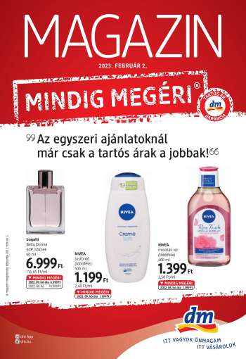 Újság dm drogerie markt - 2023.02.02 - 2023.02.28.