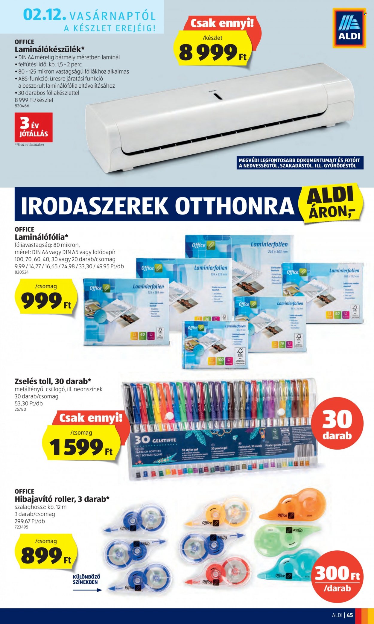 Aldi akciós újságok - 2023.02.09 - 2023.02.15. Oldal 47