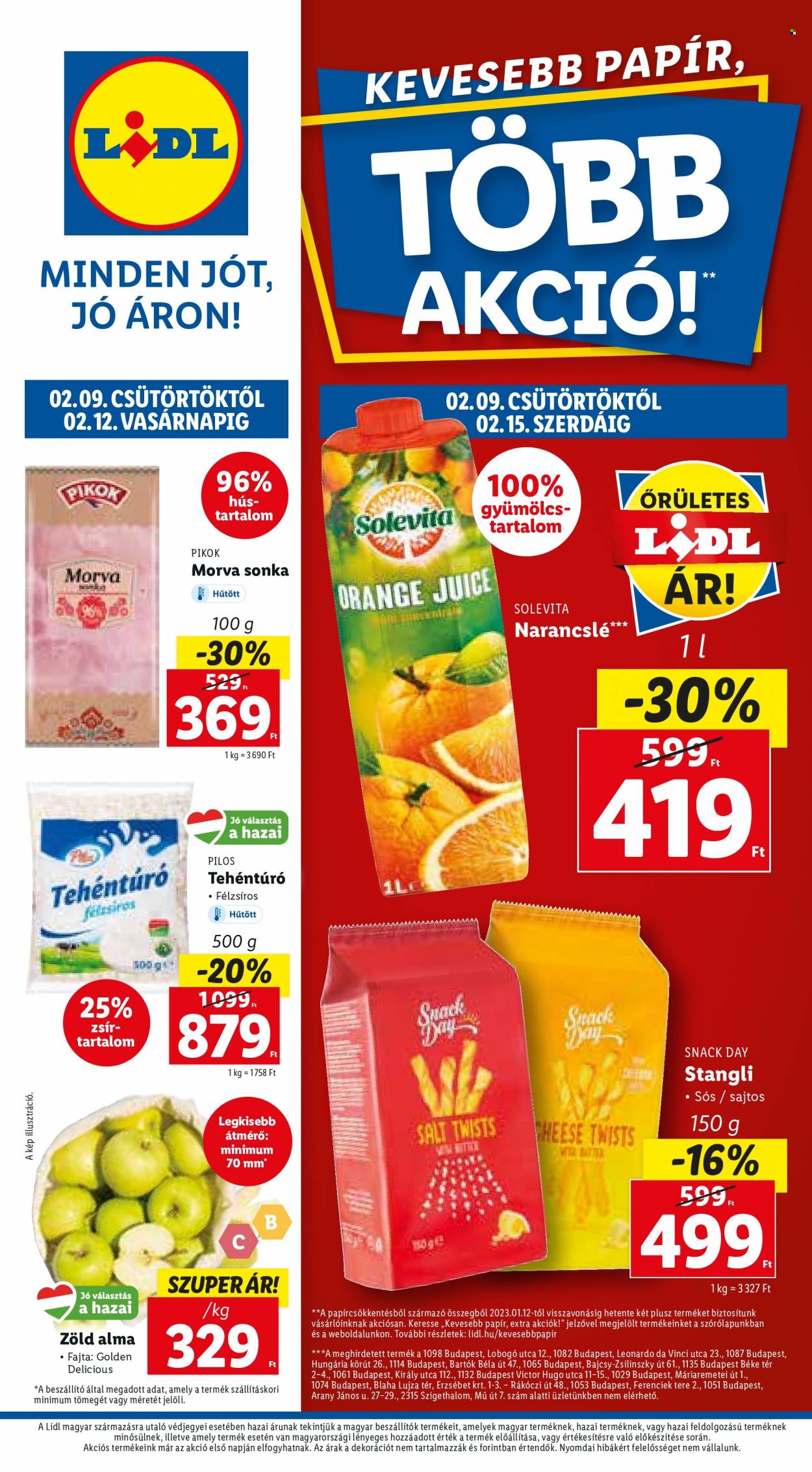 Lidl akciós újságok - 2023.02.09 - 2023.02.15. Oldal 1