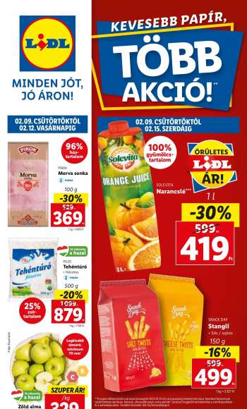 Újság Lidl - 2023.02.09 - 2023.02.15.