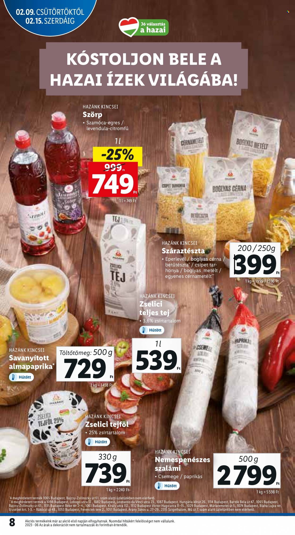 Lidl akciós újságok - 2023.02.09 - 2023.02.15. Oldal 8