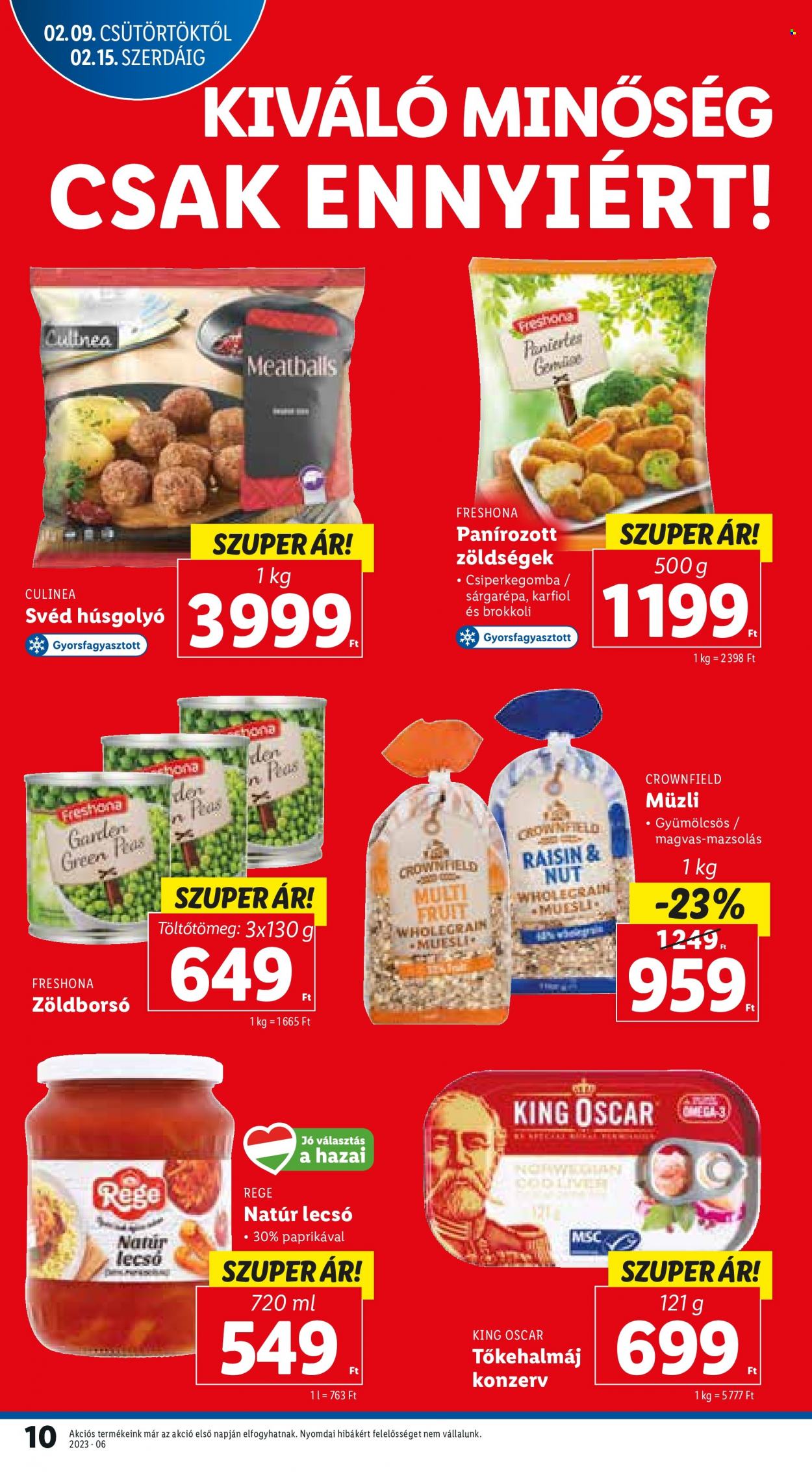 Lidl akciós újságok - 2023.02.09 - 2023.02.15. Oldal 10