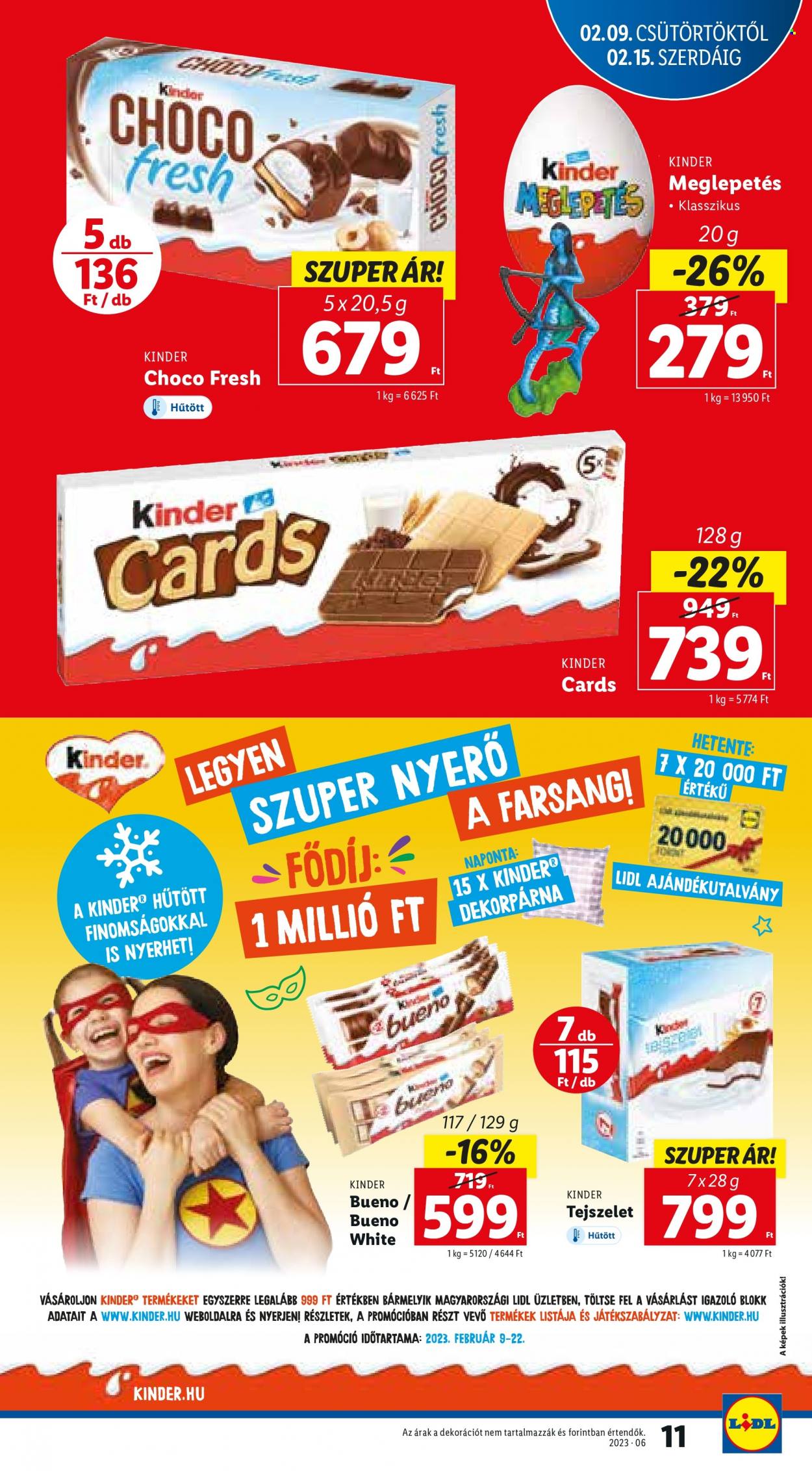Lidl akciós újságok - 2023.02.09 - 2023.02.15. Oldal 11