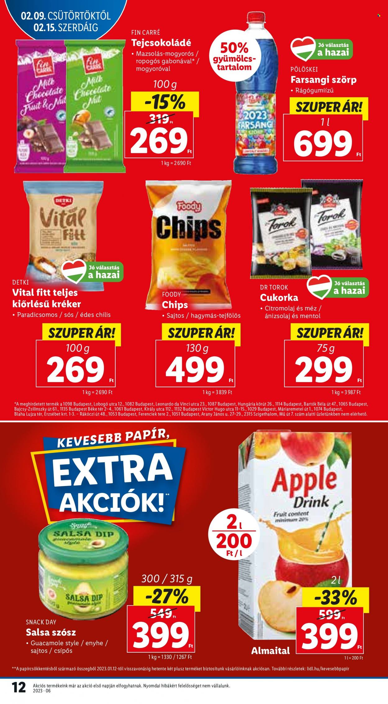 Lidl akciós újságok - 2023.02.09 - 2023.02.15. Oldal 12