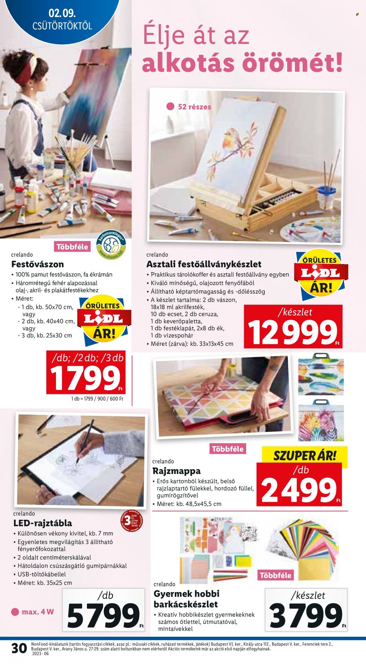 Lidl akciós újságok - 2023.02.09 - 2023.02.15. Oldal 30