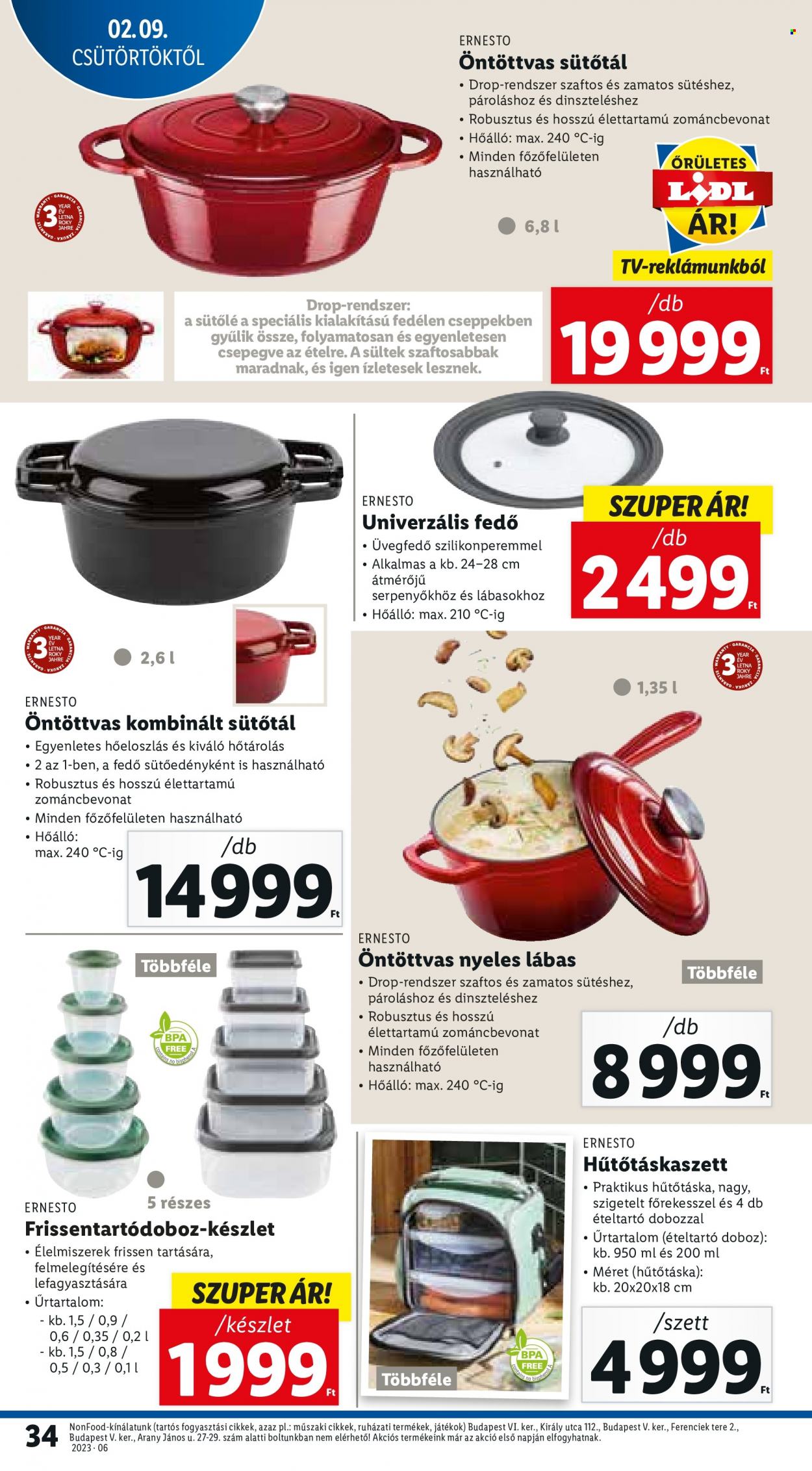 Lidl akciós újságok - 2023.02.09 - 2023.02.15. Oldal 34