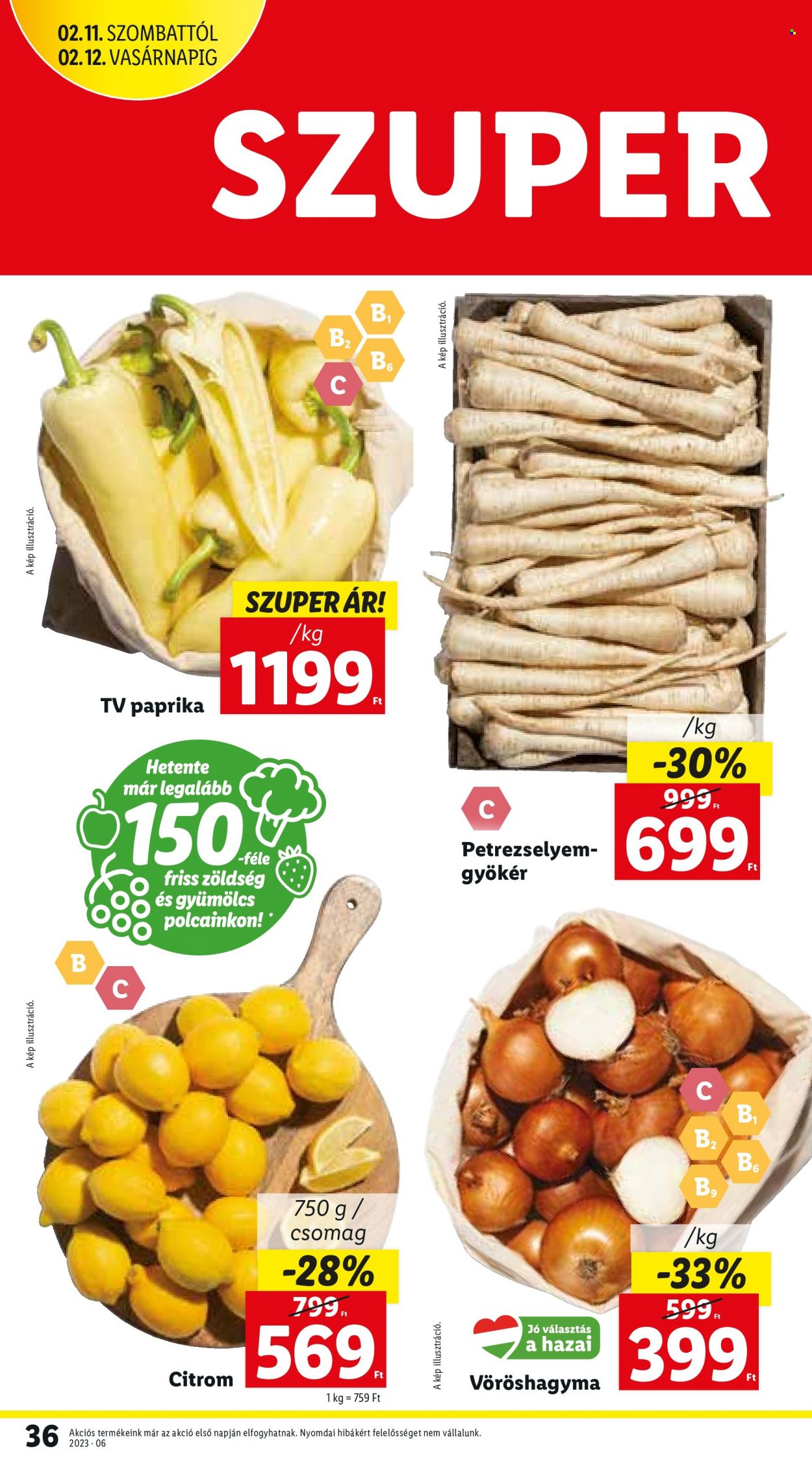 Lidl akciós újságok - 2023.02.09 - 2023.02.15. Oldal 36