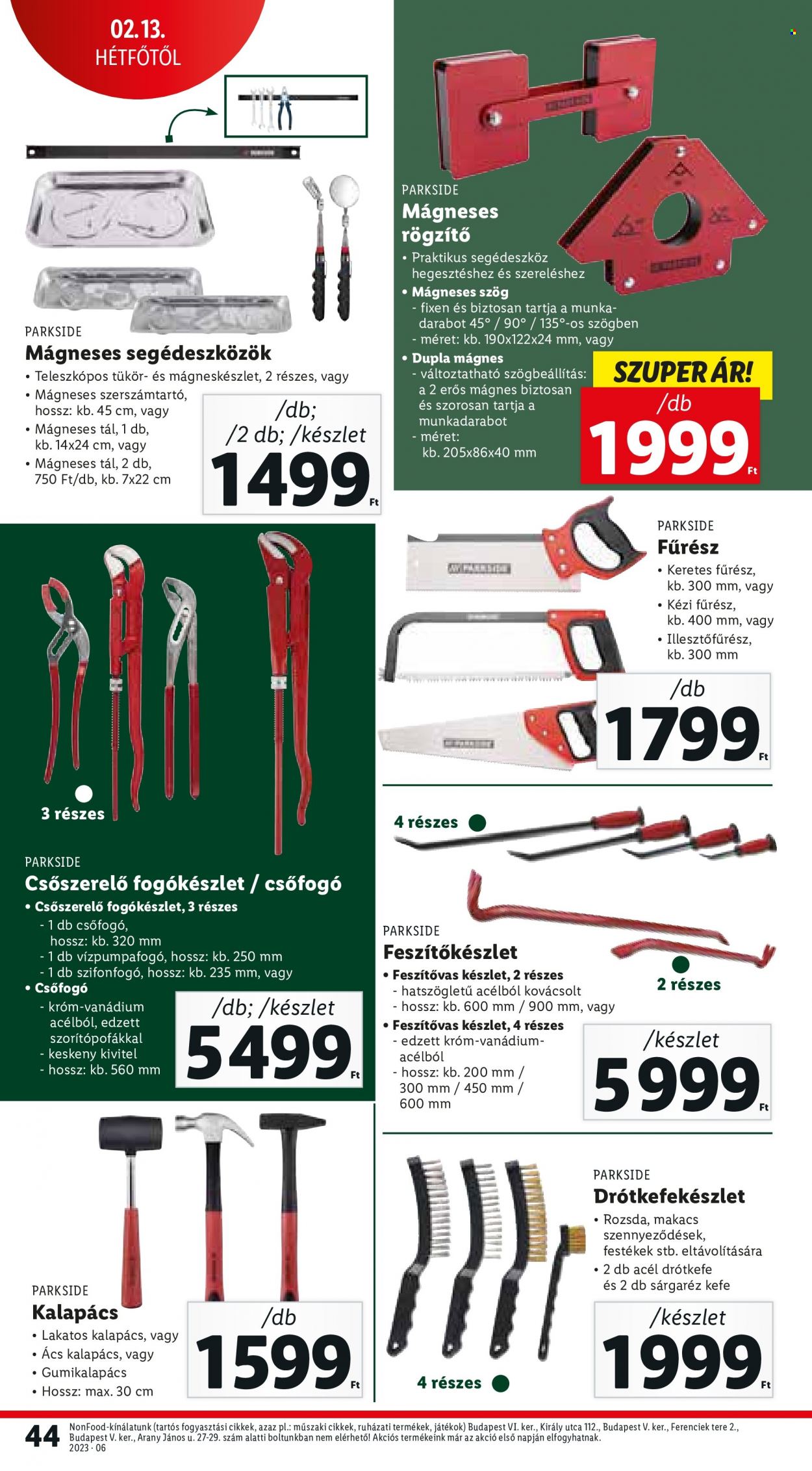 Lidl akciós újságok - 2023.02.09 - 2023.02.15. Oldal 44