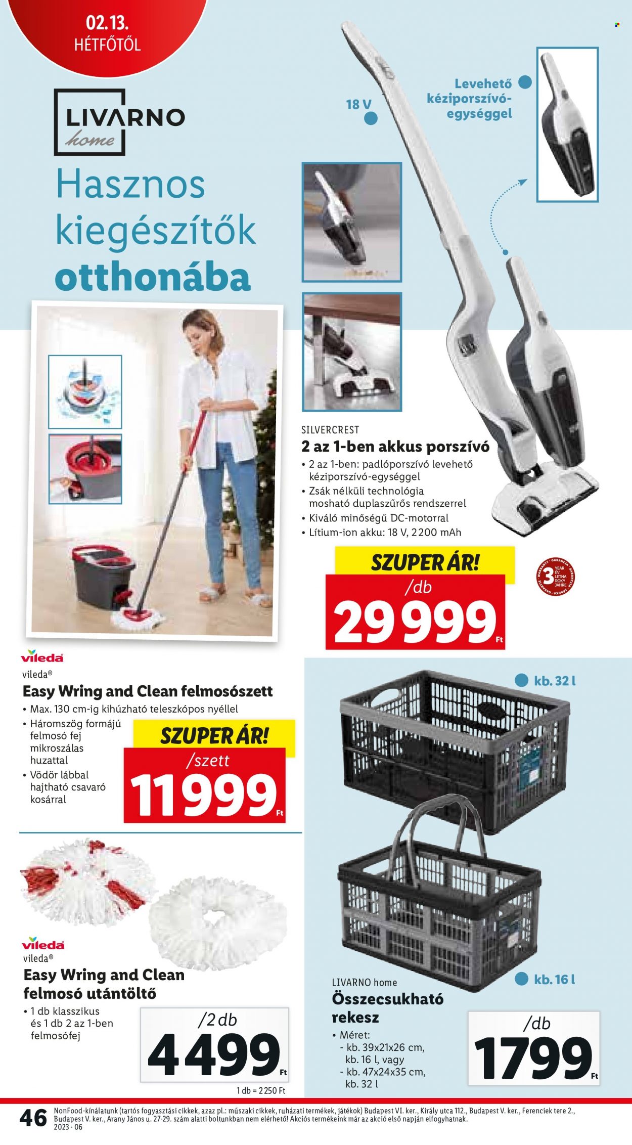 Lidl akciós újságok - 2023.02.09 - 2023.02.15. Oldal 46