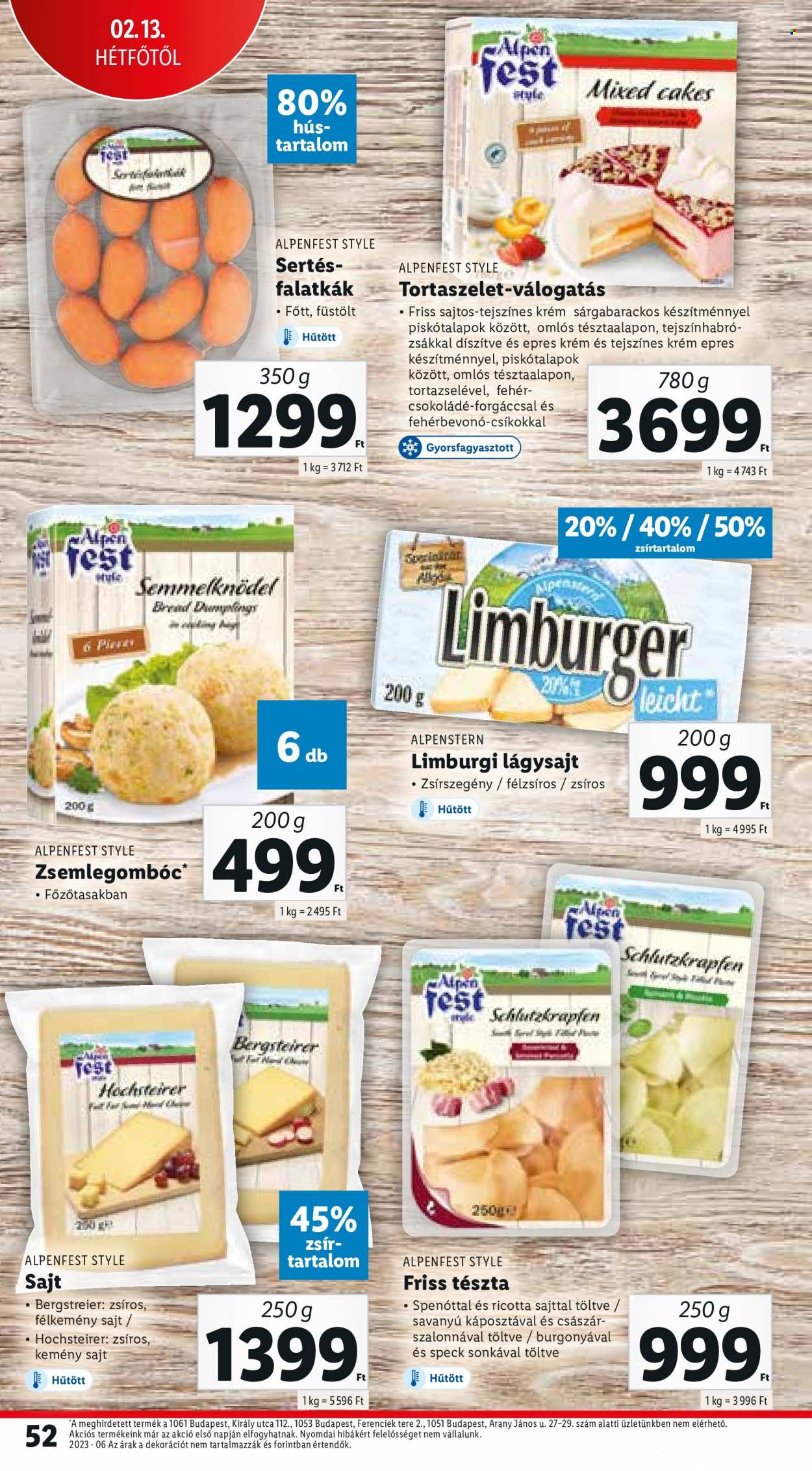 Lidl akciós újságok - 2023.02.09 - 2023.02.15. Oldal 52