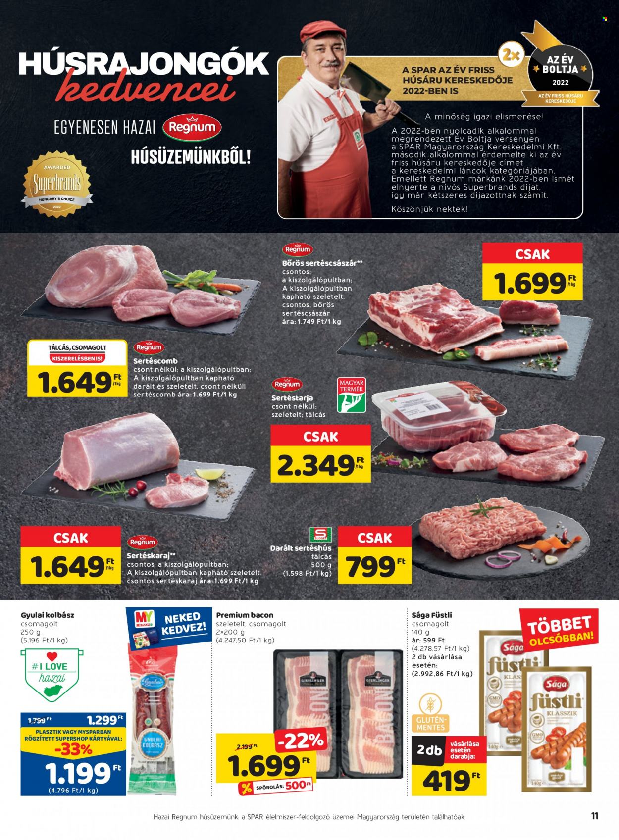 SPAR akciós újságok - 2023.02.09 - 2023.02.15. Oldal 15