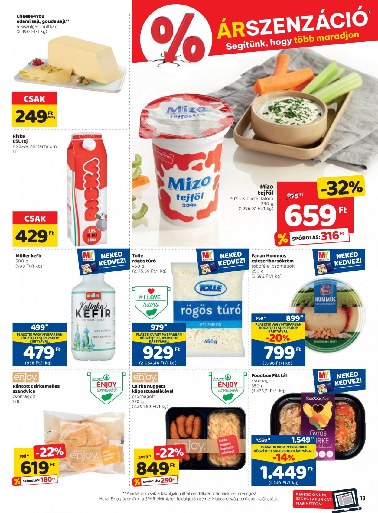 SPAR akciós újságok - 2023.02.09 - 2023.02.15. Oldal 19