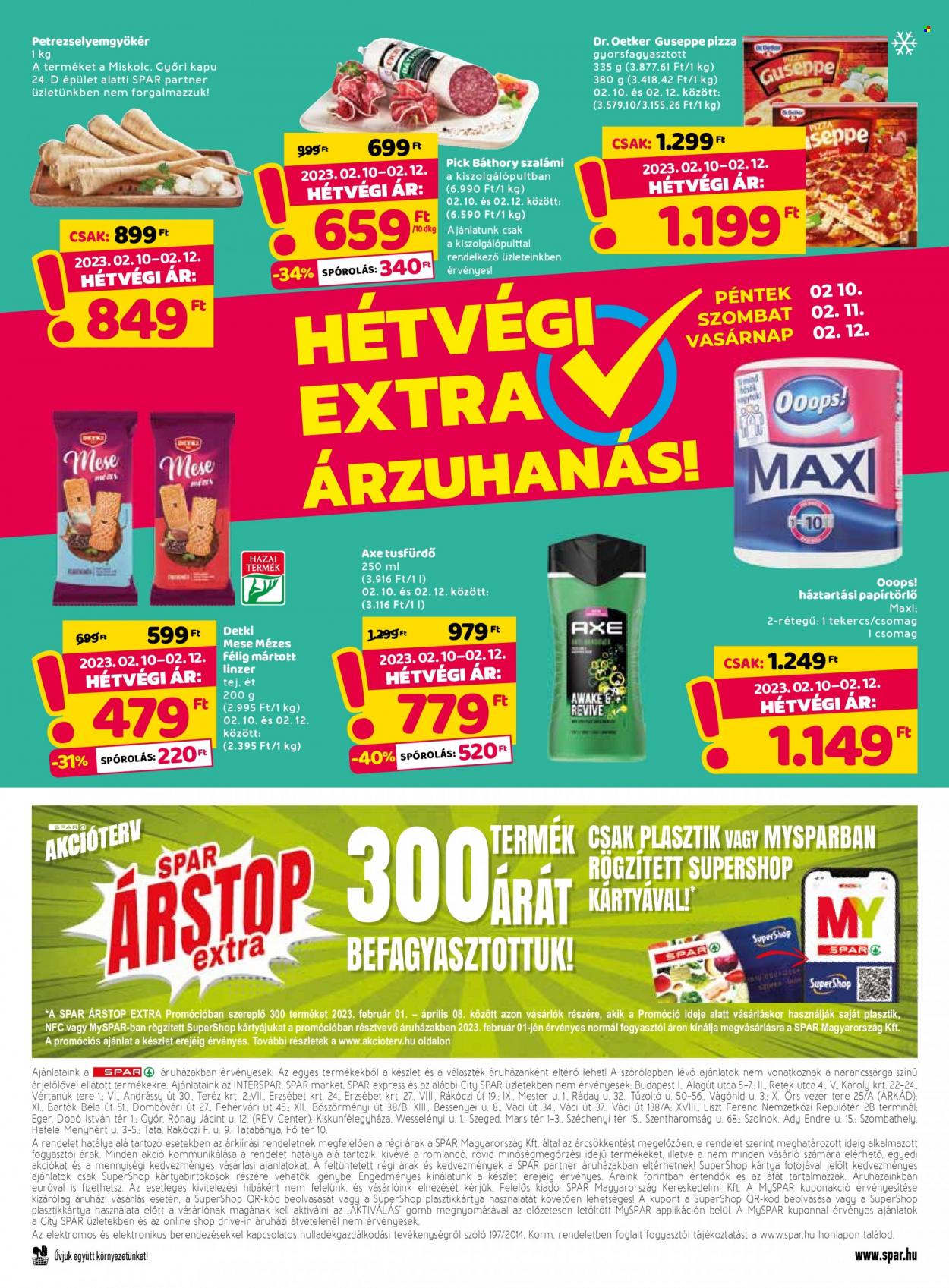 SPAR akciós újságok - 2023.02.09 - 2023.02.15. Oldal 30
