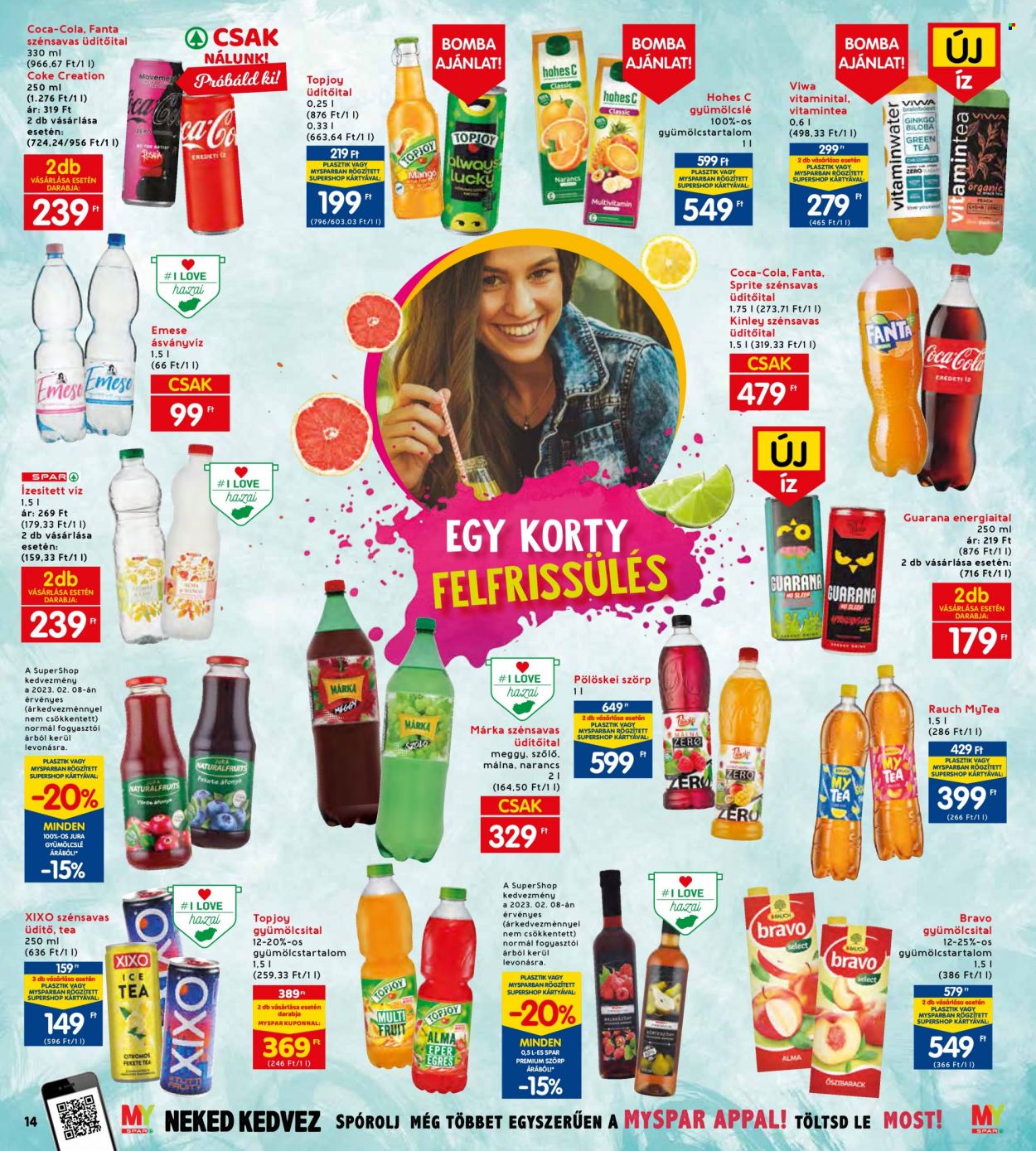 INTERSPAR akciós újságok - 2023.02.09 - 2023.02.15. Oldal 20