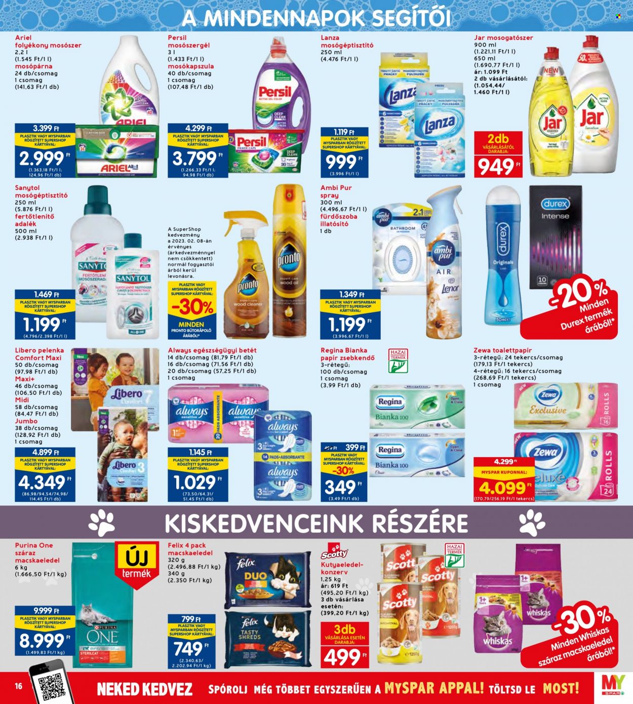INTERSPAR akciós újságok - 2023.02.09 - 2023.02.15. Oldal 24