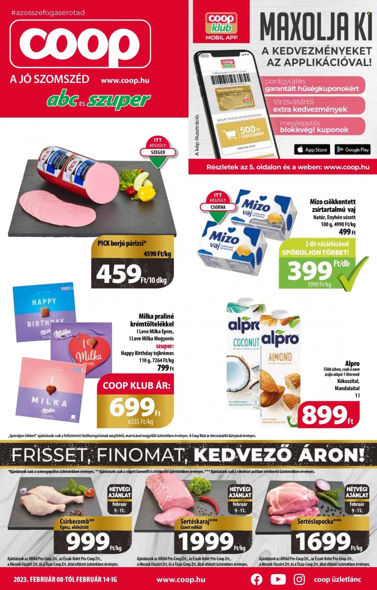 Coop akciós újságok - 2023.02.08 - 2023.02.14. Oldal 1