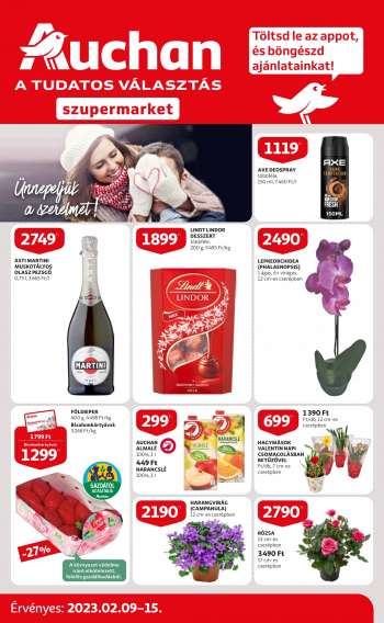 Újság Auchan - 2023.02.09 - 2023.02.15.