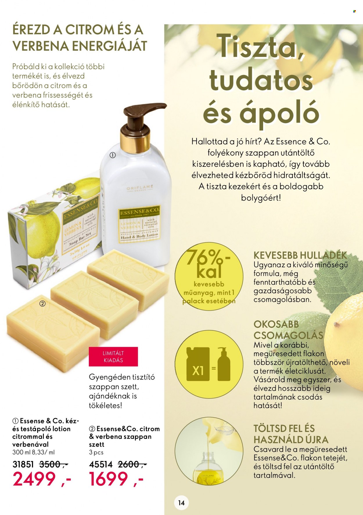 Oriflame akciós újságok - 2023.02.08 - 2023.02.28. Oldal 14